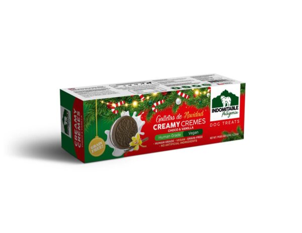 Galleta Grain Free Indomitable Navideña Choco Vainilla Creamy 120 GR