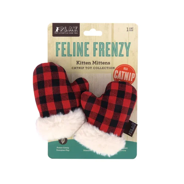 Juguete Gato Play Feline Frenzy Kitten Mittens (PY7126GSF)