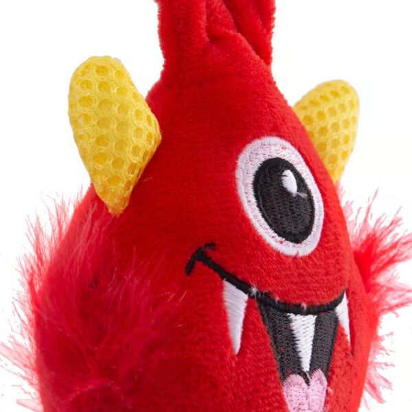 Juguete Perro Pawise Monster Mascotas Rojo (PW15066) - Imagen 2