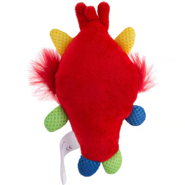 Juguete Perro Pawise Monster Mascotas Rojo (PW15066) - Imagen 3