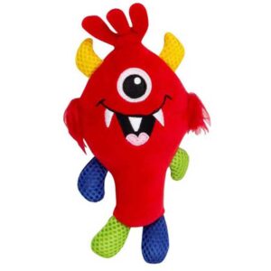 Juguete Perro Pawise Monster Mascotas Rojo (PW15066)