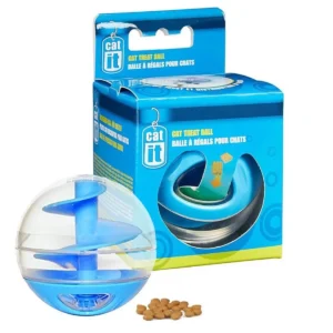 Juguete Gato Catit Bola Para Golosinas Azul (51252)
