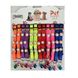 Collar con Perlas Ovaladas Colores Surtidos 1.0 cm (12401) Unidad