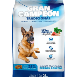 Gran Campeón Perro Adulto Carne y Vegetales 21 + 3 KG