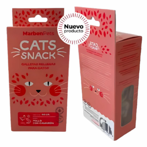 Galletas Cats Snack Rellena Pollo & Camarón (CK1008)