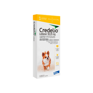 Comprimido Masticable Credelio 1.3-2.5 KG 56.25 mg 1 Comprimido
