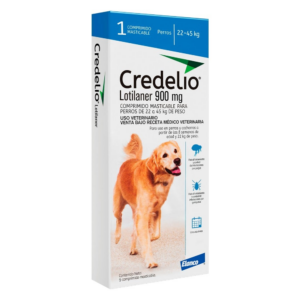 Comprimido Masticable Credelio 22-45 KG 900 mg 1 Comprimido
