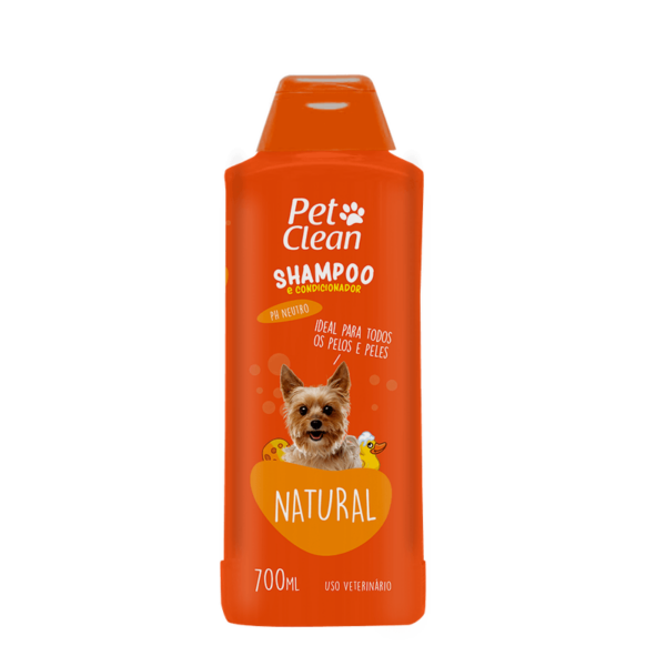 Shampoo & Acondicionador Natural 700 ml Pet Clean