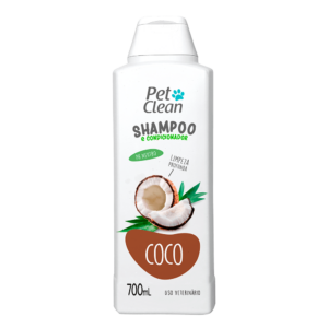 Shampoo & Acondicionador Coco 700ml Pet Clean