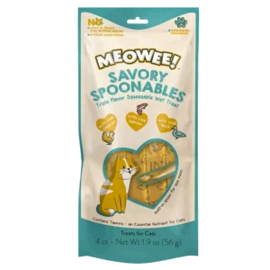 Snack Meowee Chicken Salmon & Duck 4 Tubos 56 GR (P-00005)