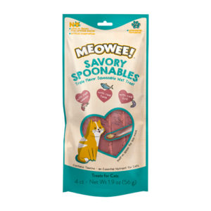 Snack Meowee Salmon Tuna & Shrimp 4 Tubos 56 GR (P-00009)