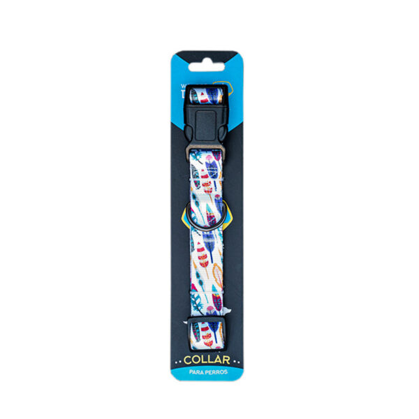 Collar Mascotas XL Diseño Plumas (JW-Z1051XL)