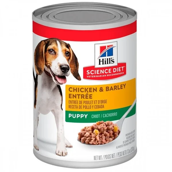 Hills Canine Lata Puppy Cachorro Chicken 370 GR