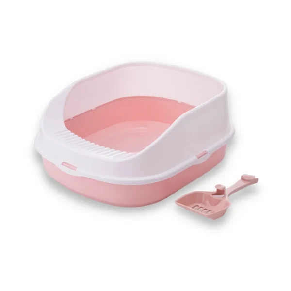 Baño Arenero Sanitario + Pala Diseño Gatito Colores Surtidos (BAM-693) - Imagen 2