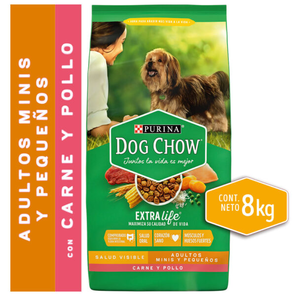 Dog Chow Adulto Razas Pequeñas 8 KG