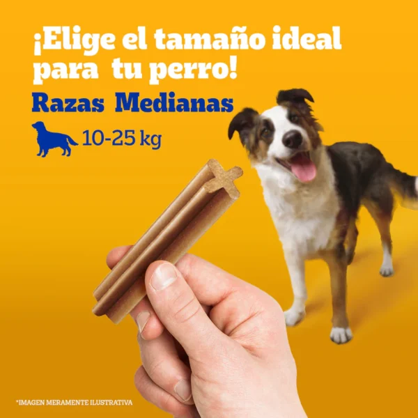 Caja Pedigree Dentastix Razas Medianas 18 Unidades 77.1 GR - Imagen 3