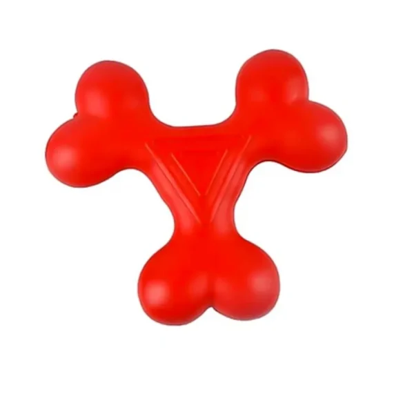 Juguete Perro Extra Strong Hueso 3 Puntas Roja (172)