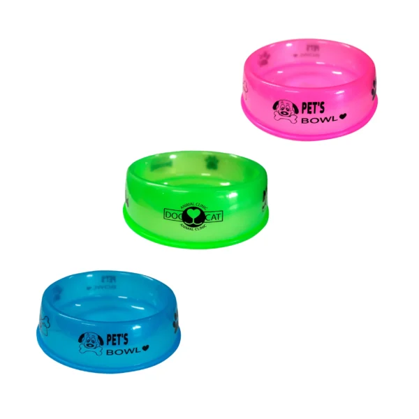 Plato Semi Transparente 24x7 cm Colores Surtidos (DS472814) - Imagen 4
