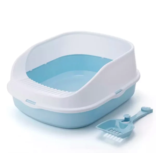 Baño Arenero Sanitario + Pala Diseño Gatito Colores Surtidos (BAM-693)