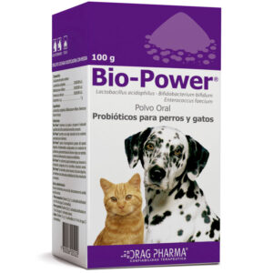 Bio Power 100gr (Probiótico para Perros y Gatos)