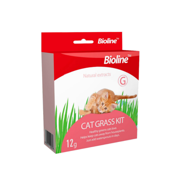 Bioline Cat Catnip Grass Kit 12g Pasto para Gatos - Imagen 2