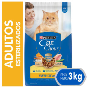 Cat Chow Esterilizado Defense Plus 3 KG
