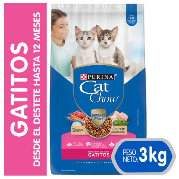 Cat Chow Gatitos 3 KG