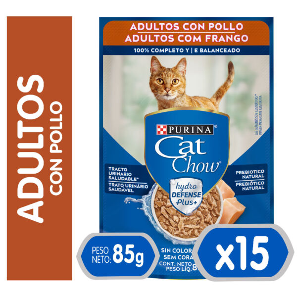 Sachet Cat Chow Pollo x15