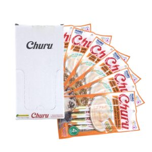 Caja Churu Cat Chicken Salmon 6 Sachets de 4 Tubos USA 667