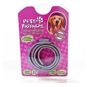 Collar Antipulgas Repelente para Perro 55 cm Pets Friends