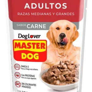 Sachet Master Dog Adulto Carne 20 Unidades