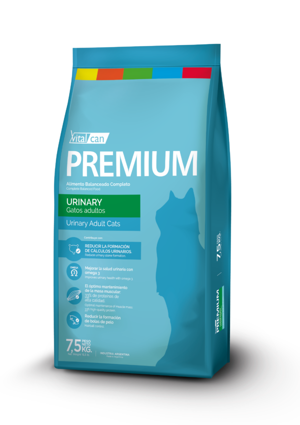 Vitalcan Premium Gato Urinary 7.5 KG