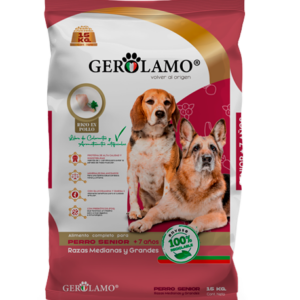 Gerolamo Perro Senior Raza Mediana y Grande 15 KG