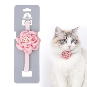 Collar Wonder Cat Rosas y Corazón (PQ-016) Unidad