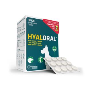 Hyaloral Razas Grandes y Gigantes 120 Comprimidos