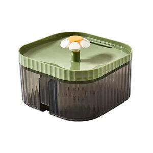 Fuente Bebedero Automático Cascada Flor (MH076)
