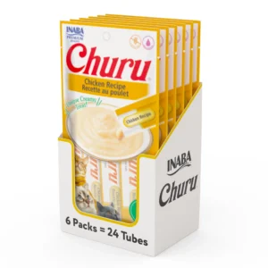 Caja Churu Cat Chicken Recipe 6 Sachets de 4 Tubos