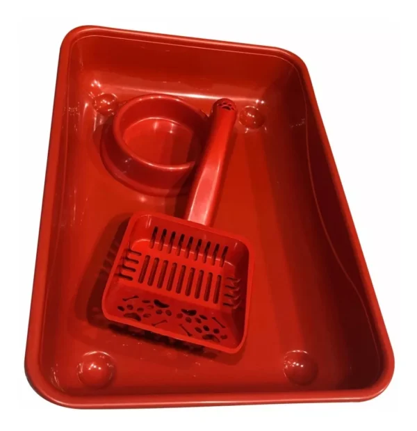 Set Arenero + Pala + Plato Gato - Colores Surtidos - Imagen 3