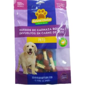 Bolsa Natural Choice Hueso Pato para Perro 120gr