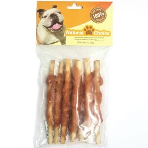 Natural Choice Barras Cartílago Envuelto en Pollo 100gr