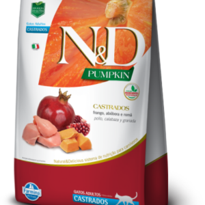 N&D Pumpkin Felino Castrado Frango 1.5kg