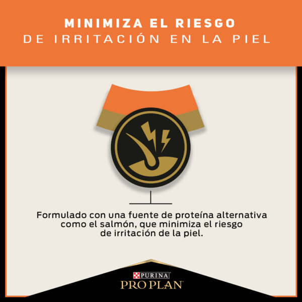 Pro Plan Sensitive Skin Salmón Razas Pequeñas 3 KG - Imagen 7
