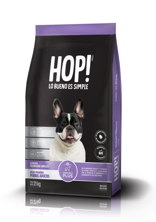 Hop Perro Adulto Razas Pequeñas 21+3 KG