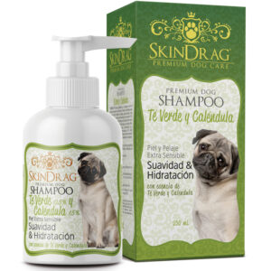 Shampoo SkinDrag Té Verde y Caléndula 250ml