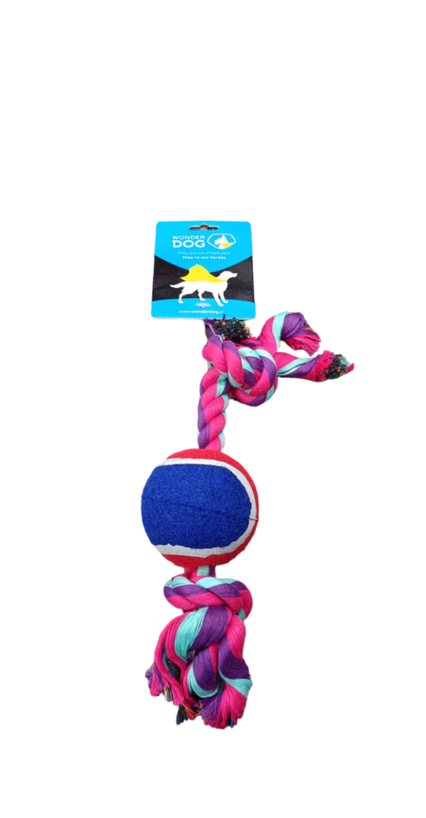 Juguete Perro Cuerda Algodón Pelota (KH-SG0084)