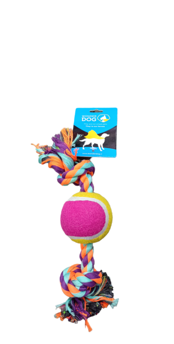Juguete Perro Cuerda Algodón Pelota (KH-SG0084) - Imagen 4
