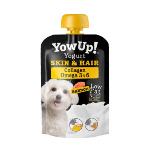Snack Yogurt Perro Skin & Hair Salmon Yow Up 115 GR (1090)