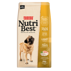 Nutribest Dog Adult Light Chicken & Rice 15 KG