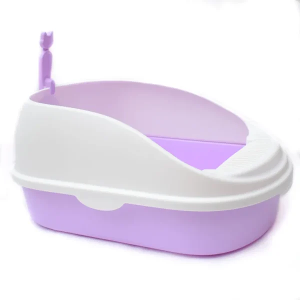 Baño Arenero Sanitario + Pala Diseño Gatito Colores Surtidos (BAM-693) - Imagen 3