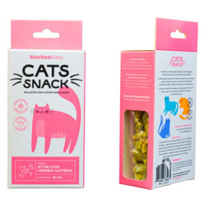 Cats Snack Galleta Atún Catnip 80 GR (CK1022)